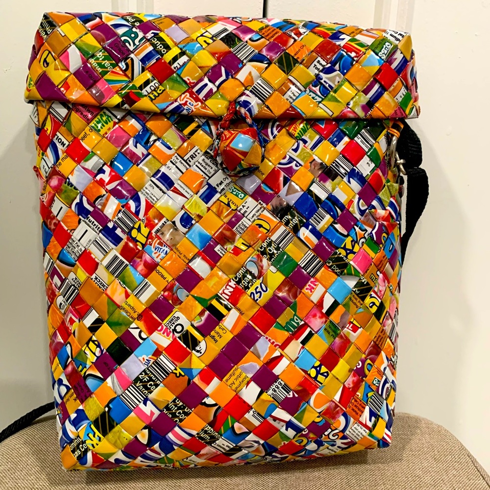 Custom Rebagz sustainable purse.
